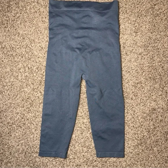 BLANQI Women's Blue Leggings maternity - Picture 5 of 8